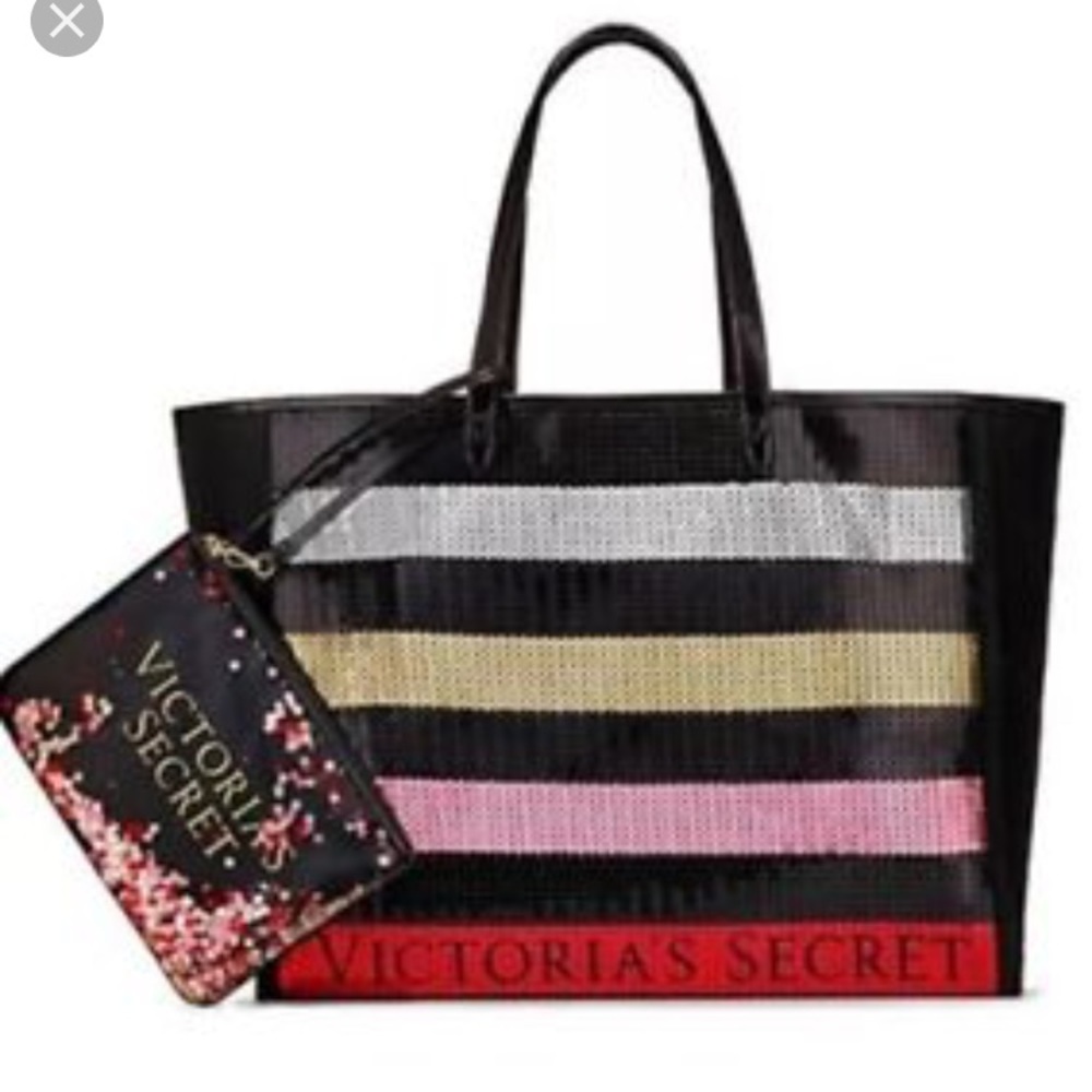 NWT Victoria’s Secret tote and matching pouch